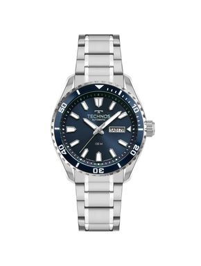 Relógio Technos Automático Masculino  Diver Prata