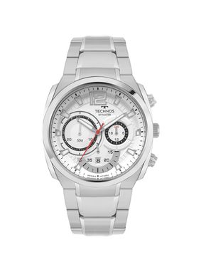 Relógio Technos Masculino Skymaster Prata