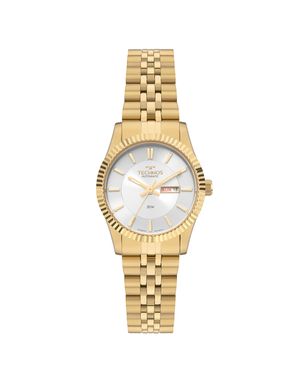 Relógio Technos Automatico Feminino  Riviera Dourado