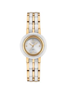 Relógio Technos Feminino Cerâmica Dourado
