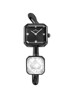 Relógio Technos Feminino Crystal Preto