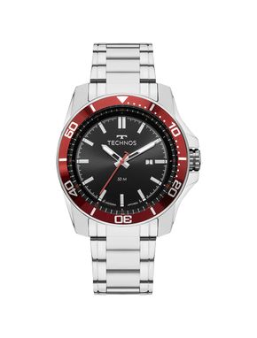 Relógio Technos Masculino Racer Premium Prata