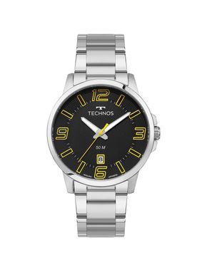 Relógio Technos Masculino Racer Prata