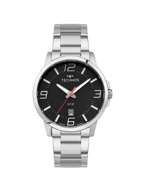 Relógio Technos Masculino Racer Prata