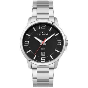 Relógio Technos Masculino Racer Prata - 2315LBA/1P