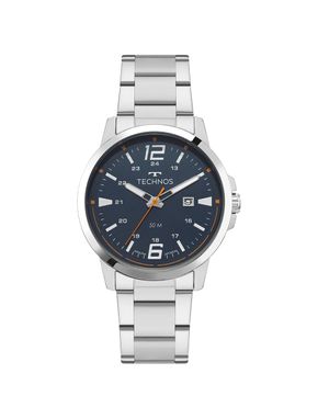 Relógio Technos Masculino Racer Prata