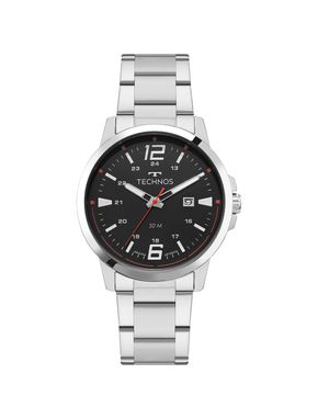 Relógio Technos Masculino Racer Prata