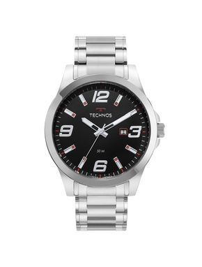 Relógio Technos Masculino Racer Prata