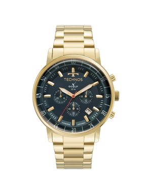 Relógio Technos Masculino Golf Dourado