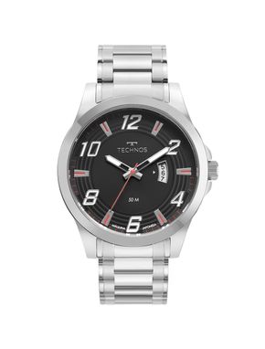 Relógio Technos Masculino Racer Prata