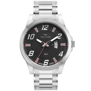 Relógio Technos Masculino Racer Prata - 2115NAG/1P