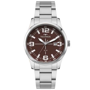 Relógio Technos Masculino Militar Prata - 2115UCD/1R