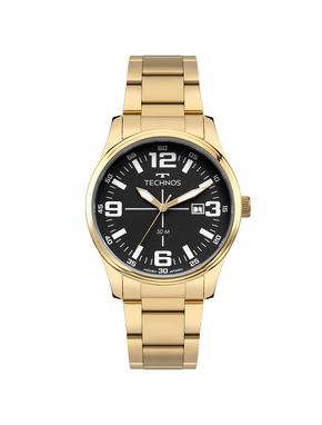 Relógio Technos Masculino Militar Dourado