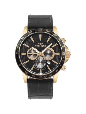 Relógio Technos Masculino Grandtech Dourado