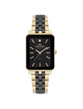 Relógio Technos Feminino Cerâmica Dourado