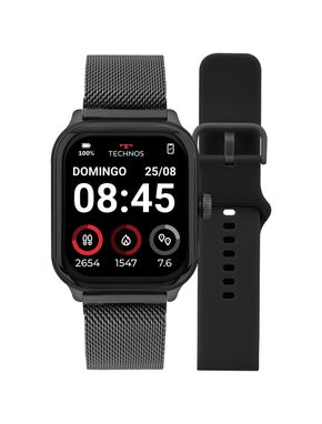 Smartwatch Technos Connect Max Pro Preto