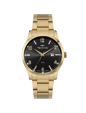 Relógio Technos Masculino Steel Dourado