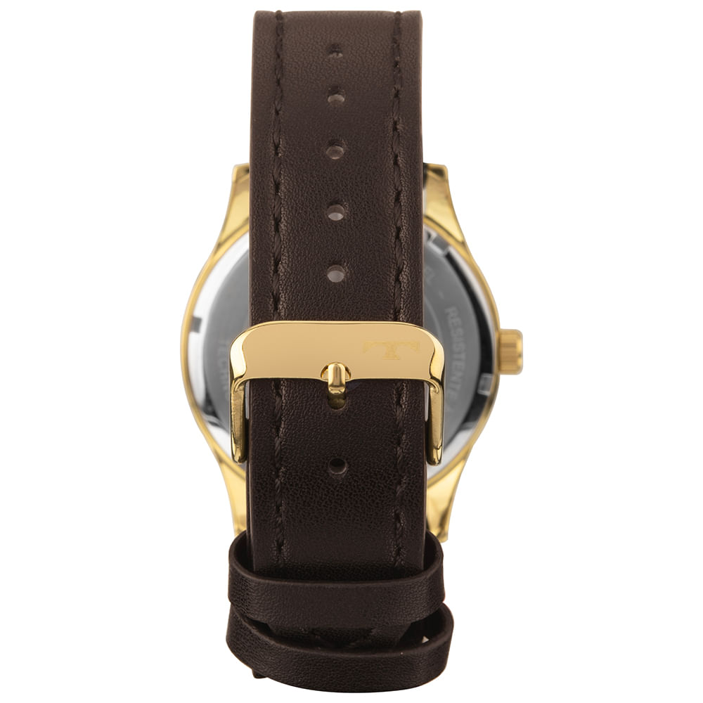 Relógio Technos Masculino Steel Dourado - 2115UDA/0X