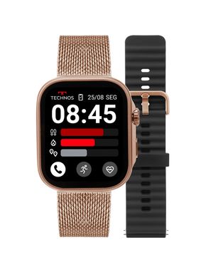 Smartwatch Technos Connect Max Call Rosé