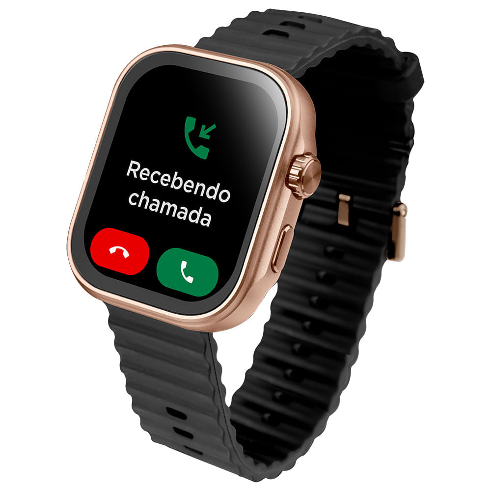 Smartwatch Technos Connect Max Call Rosé - TMAXCAC/9J