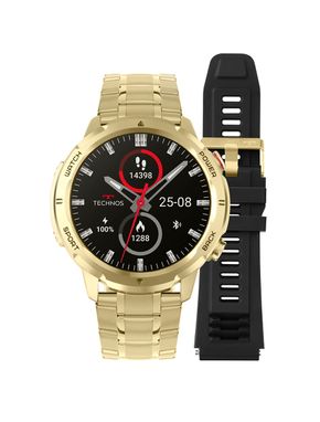 Smartwatch Technos Connect Sports Call Dourado