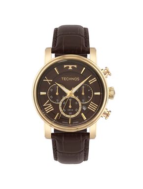 Relógio Technos Masculino Grandtech Dourado