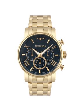 Relógio Technos Masculino Grandtech Dourado
