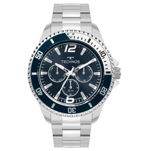 Relógio Technos Masculino Racer Premium Prata - 6P29AMO/1A