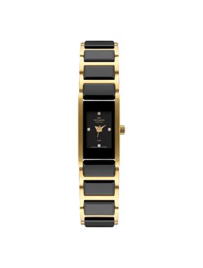 Relógio Technos Feminino Cerâmica Dourado
