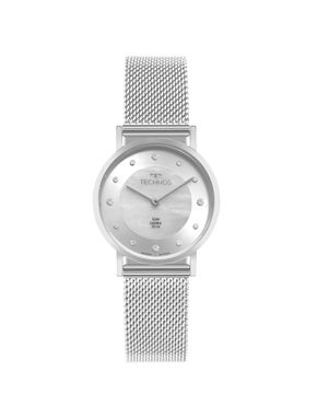 Relógio Technos Feminino Slim Prata