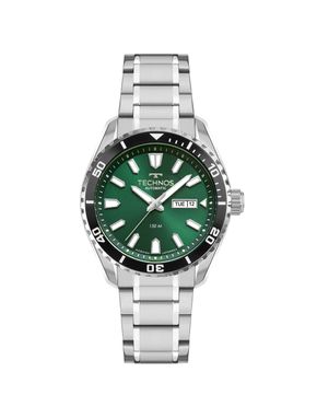 Relógio Technos Masculino Automático Diver Prata