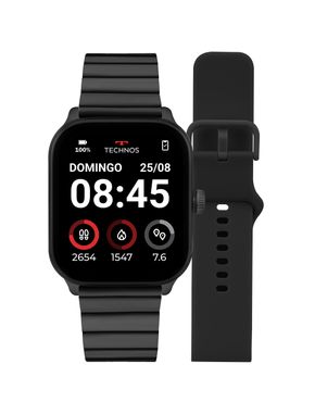 Smartwatch Technos Connect Max Pro Preto