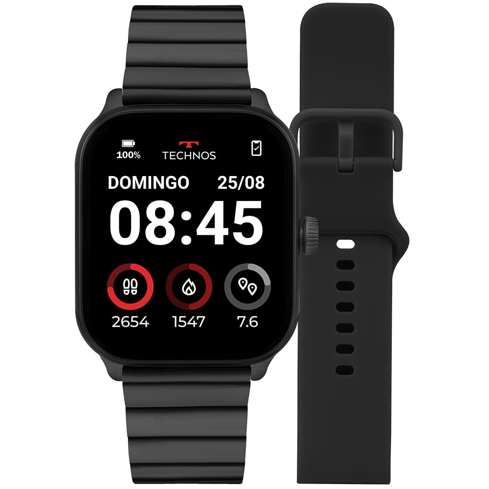 Relogio Smartwtch Unissex Connect Preto - TMAXPAA/9P