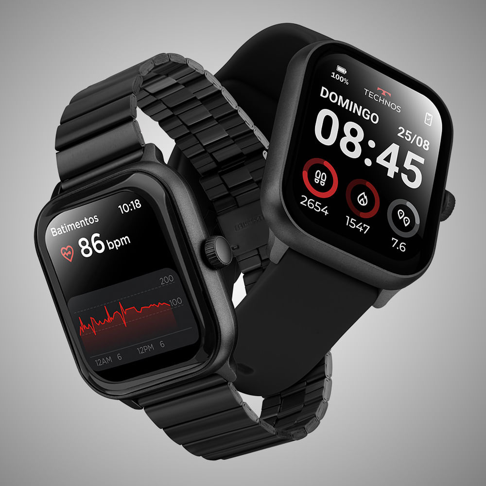 Relogio Smartwtch Unissex Connect Preto - TMAXPAA/9P