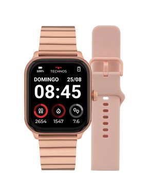 Smartwatch Technos Connect Max Pro Rosé