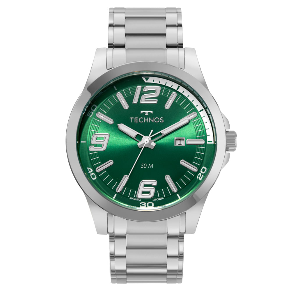 Relógio Technos Masculino Racer Prata - 2115UDT/1V