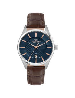 Relógio Technos Masculino Executive Prata