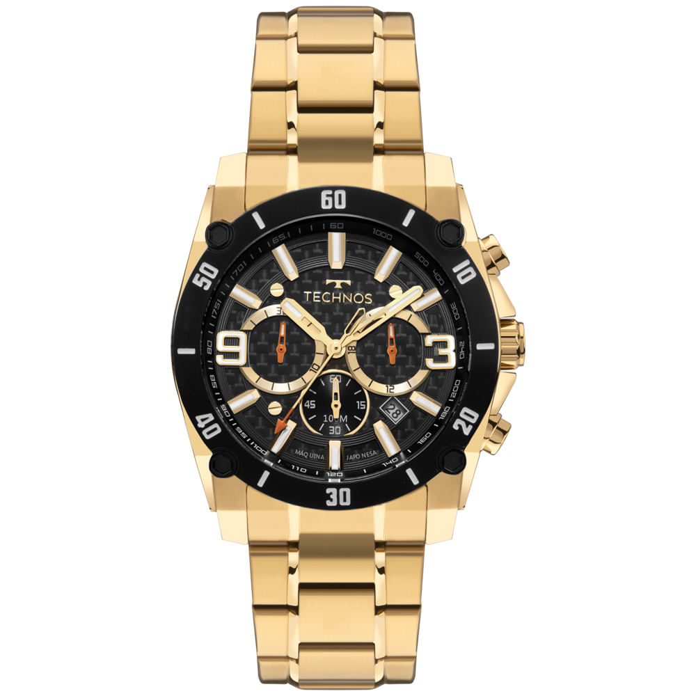 Relógio Technos Masculino Ts Carbon Bicolor - JS25BDH/1P