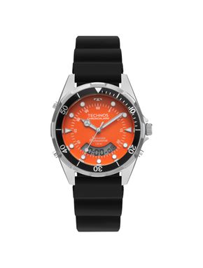 Relógio Technos Masculino Skydiver Prata