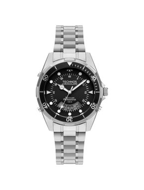 Relógio Technos Masculino Skydiver Prata