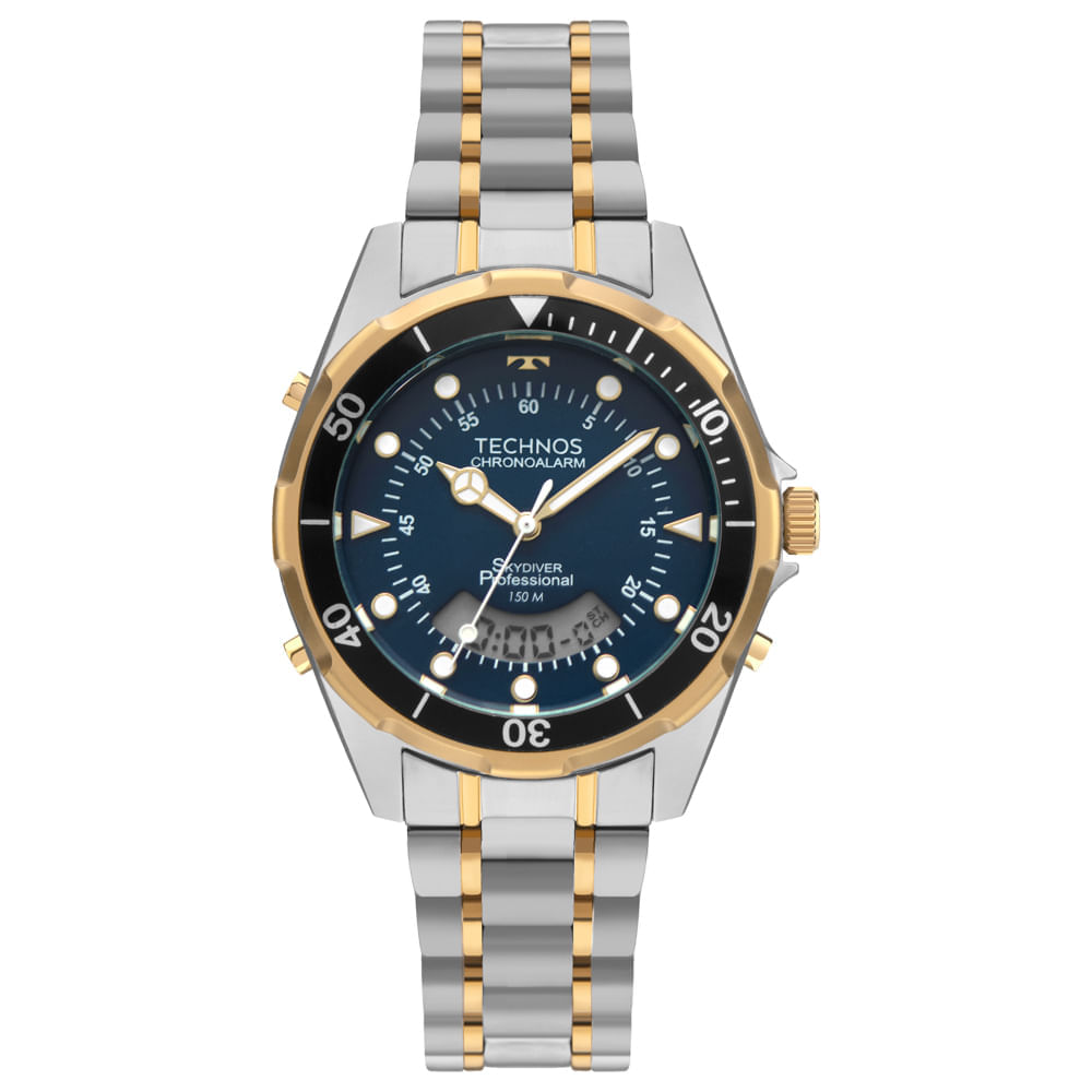 Relógio Masculino Skydiver Bicolor | Technos