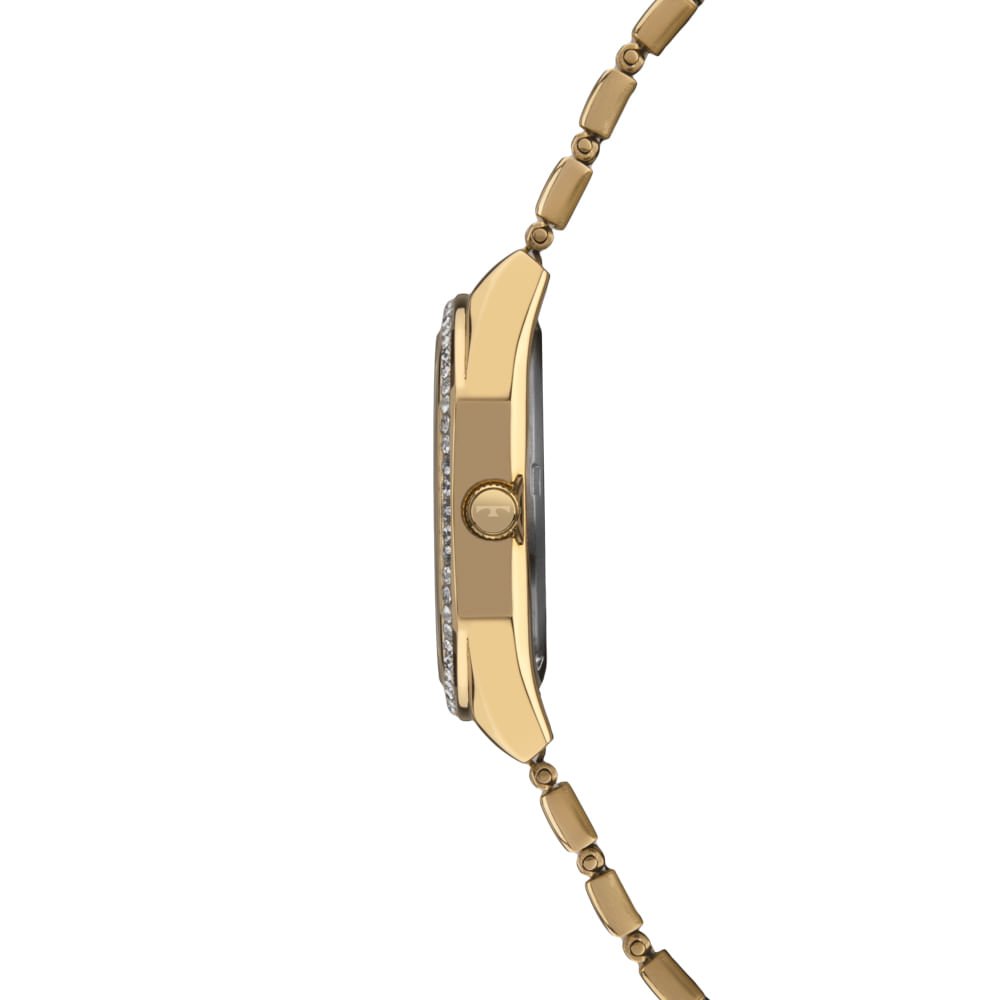 0306です。 Relógio Technos Feminino St.moritz Dourado - 2025LVD/1X