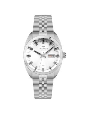 Relógio Technos Masculino Automático 1958 Prata
