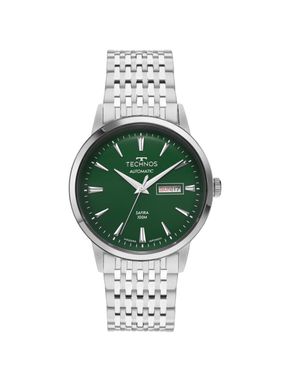 Relógio Technos Masculino Automático Dress Prata