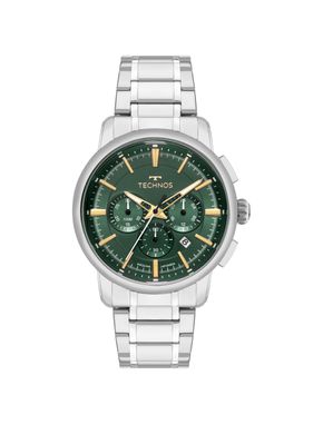 Relógio Technos Masculino Grandtech Prata
