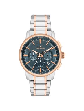 Relógio Technos Masculino Grandtech Bicolor