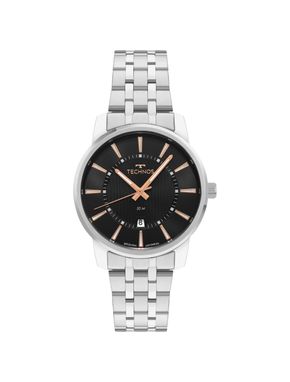 Relógio Technos Masculino Executive Prata