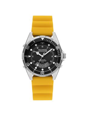 Relógio Technos Masculino Skydiver Prata