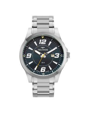 Relógio Technos Masculino Racer Prata