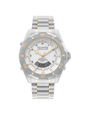 Relógio Technos Masculino Skydiver Bicolor